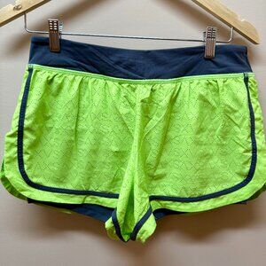 Victoria's Secret Sexy Sport bright green workout shorts